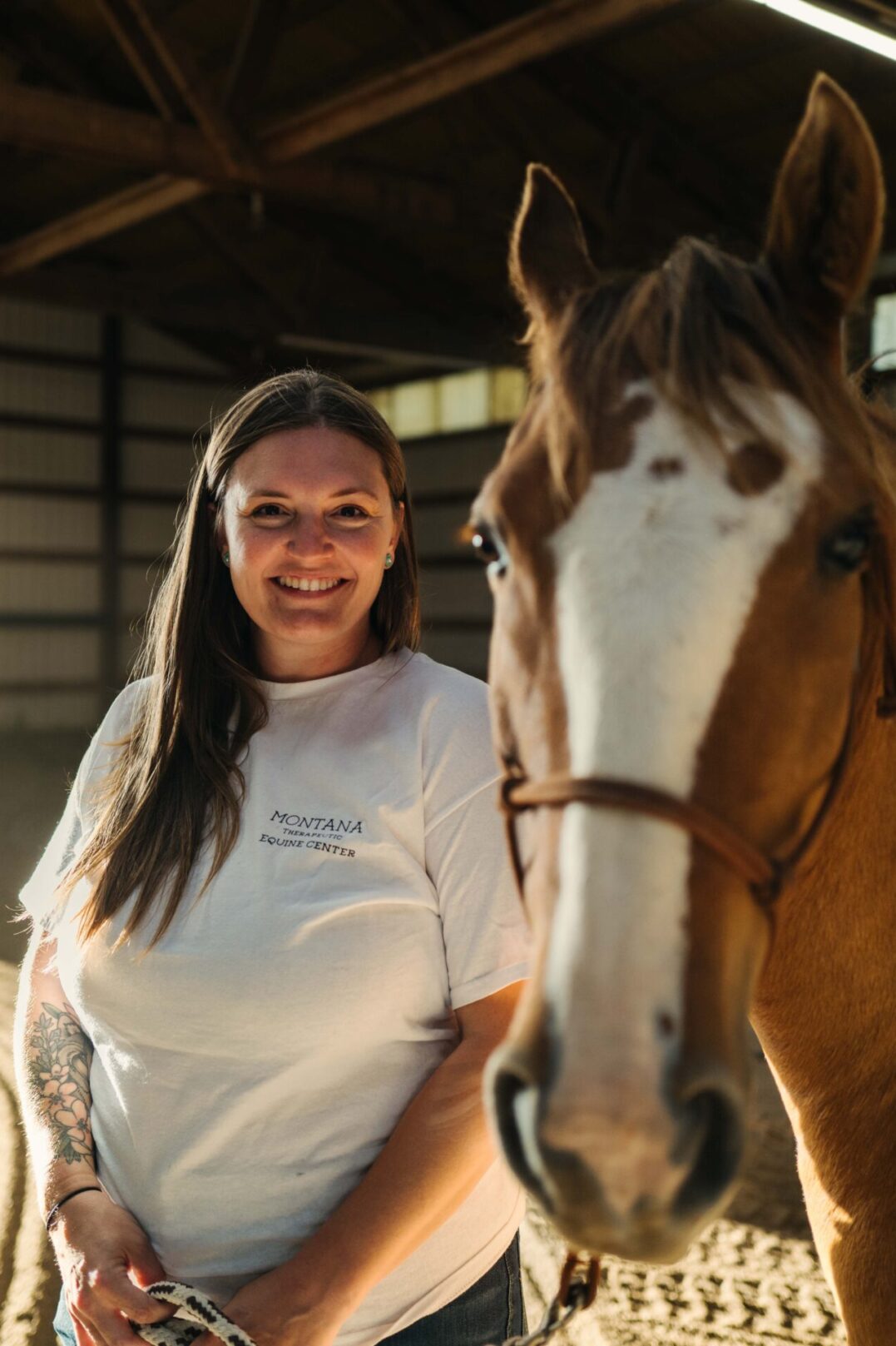 Claire & Her Horse